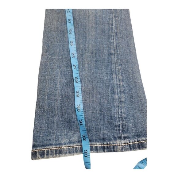 Miss Me Jeans Women 26 Boot Western Blue Denim Boho Bling Y2K Hip Hop JP5335b7 - Picture 5 of 10